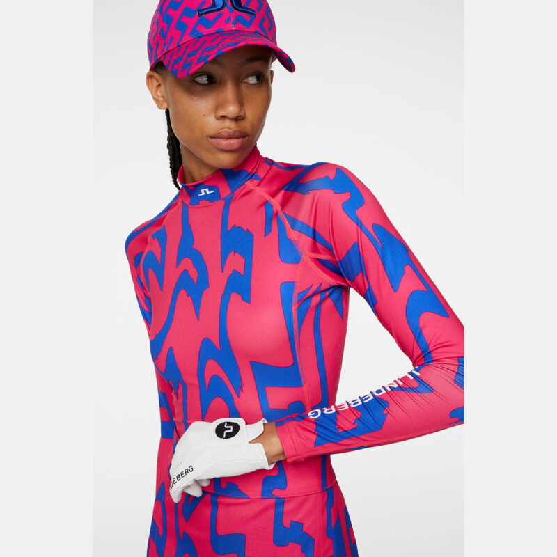 JLINDEBERG CAMISETA TERMICA MUJER ASA PRINT  JLGWJT10710_S205