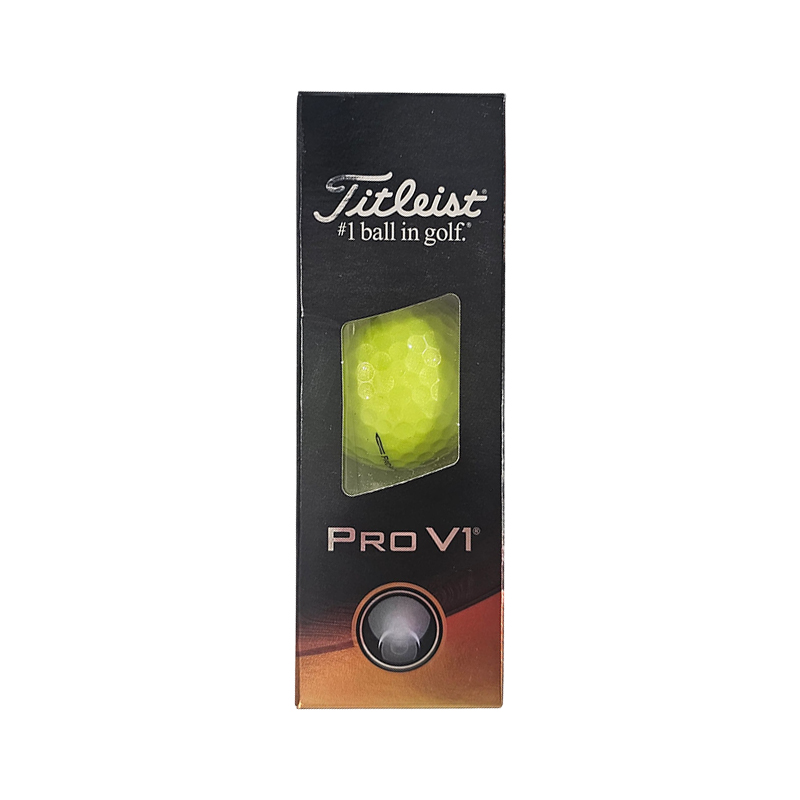 TITLEIST BOLA PRO V1 PACK 3 AMARILLA