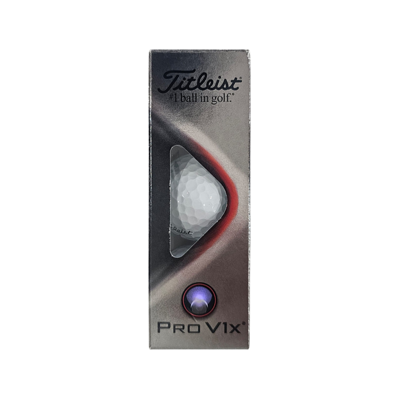 TITLEIST BOLA PRO V1X PACK 3 BLANCA