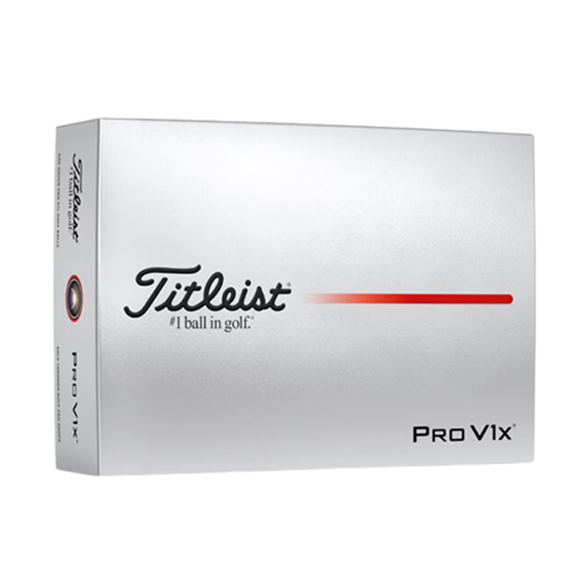 TITLEIST BOLA PRO V1X DOCENA BLANCA