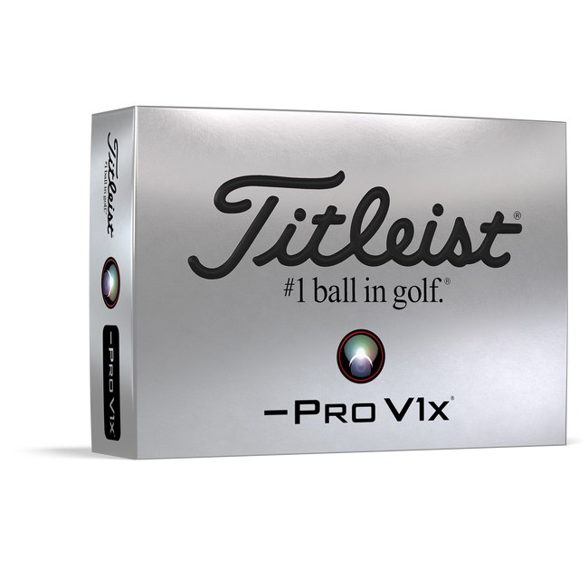 TITLEIST BOLA PRO V1X LEFT DASH DOCENA BLANCA