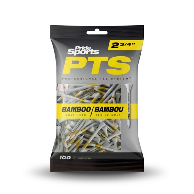 PRIDE SPORTS TEE BAMBU 2 3/4 100 TEES AMARILLOS TEWPT12