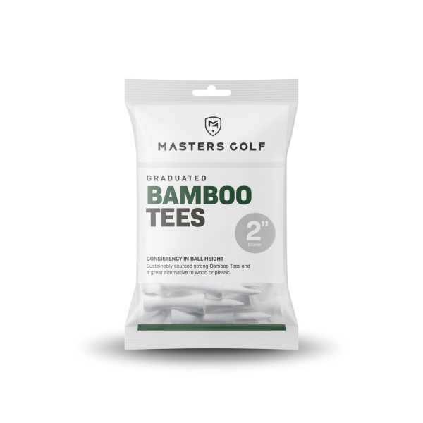 THE MASTERS TEE MADERA BAMBOO 2 BLANCO