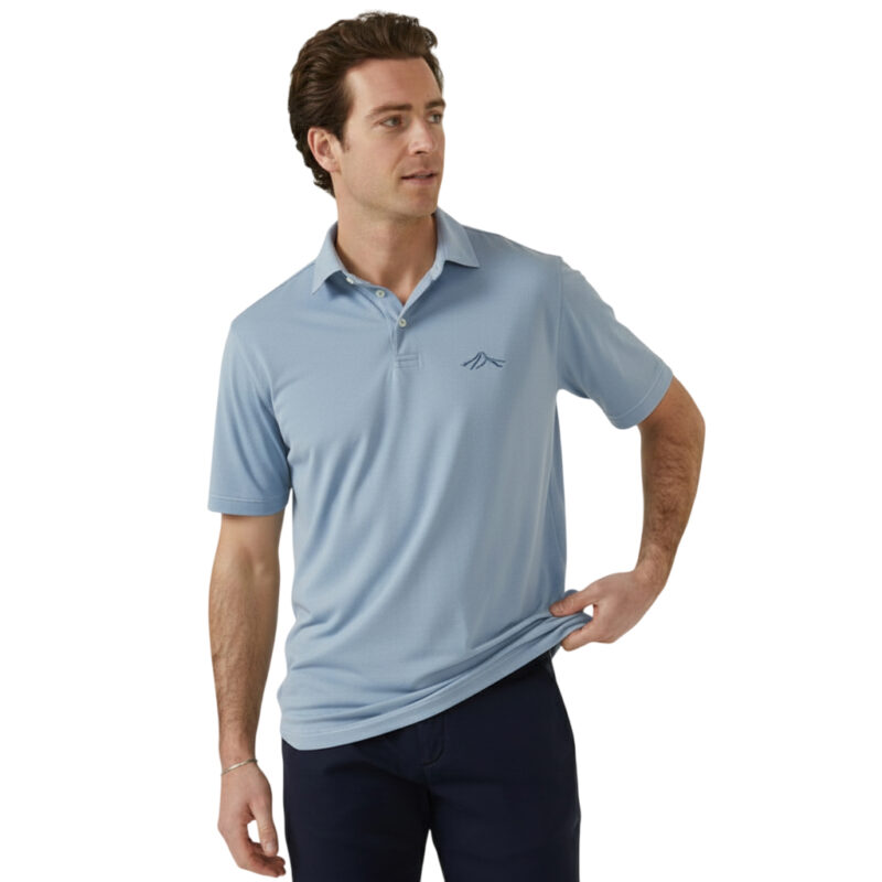 ALAN PAINE POLO HOMBRE TUTBURY LS2101 LIGHT BLUE
