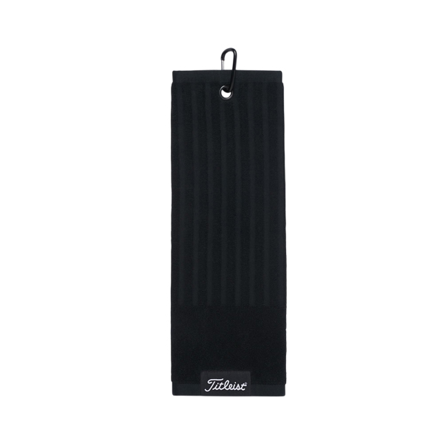 TITLEIST TOALLA TA22PTFCTE-0 TRIFOLD BLACK