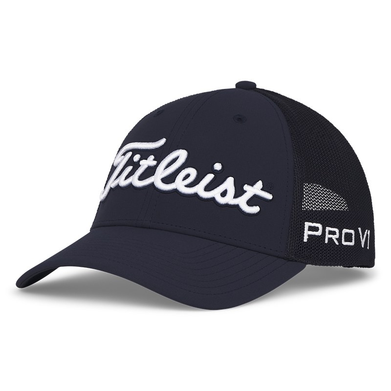 TITLEIST TOUR MESH NVY/WHT